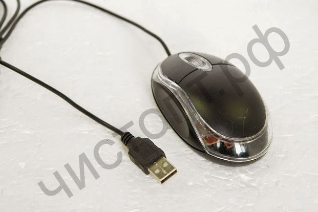 Мышь провод.USB подсветка в картон. упак. 631