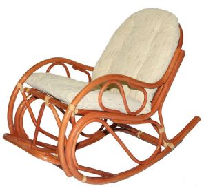 Кресло-качалка с подставкой