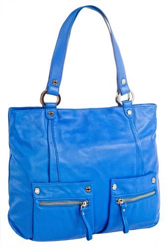 Синяя итальянская сумка PALIO 10369A-00112345