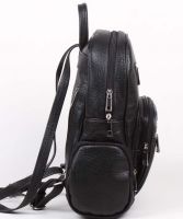 Чёрный женский рюкзак