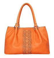 Оранжевая итальянская сумка