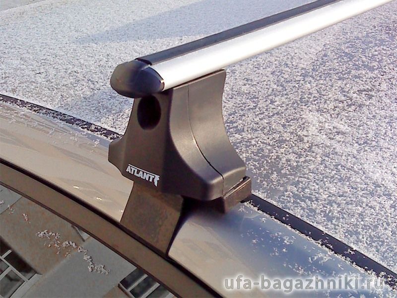 Багажник на крышу Hyundai Elantra 4, Атлант, аэродинамические дуги