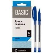 Ручка гелевая "Basic" 0.5 мм, синяя (арт. 016019-02)