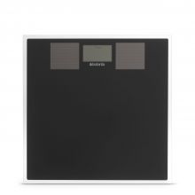 Весы для ванной комнаты Brabantia Black 483103 на солнечных батареях до 160 кг (Нидерланды)
