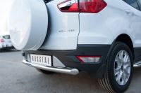 Защита заднего бампера d63 (дуга) Ford Ecosport 2014-