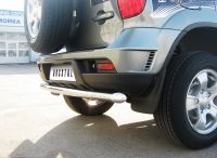 Защита заднего бампера d63 Chevrolet NIVA Bertone