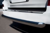 Защита заднего бампера d76 (дуга) Lexus LX 570 2012