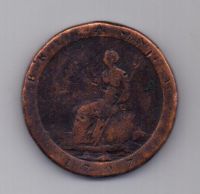 1 пенни 1797 г. Великобритания