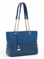 Синяя наплечная сумка Eleganzza