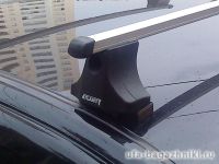 Багажник на крышу Volkswagen Golf 4, Атлант, прямоугольные дуги