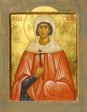 Икона Христина Тирская (рукописная)