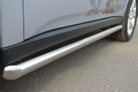 Пороги труба  d63 (вариант 1) Mitsubishi Outlander 2012