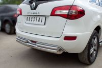 Защита заднего бампера d 63/42  Renault Koleos 2012