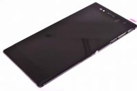 LCD (Дисплей) Sony C6833 Xperia Z Ultra (в сборе с тачскрином) (в раме) (black) Оригинал