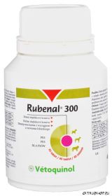 Rubenal (Рубенал) от Vétoquinol - 60 таблеток по  300 мг. для собак