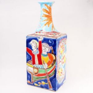 Бутыль-ваза декоративный керамический Ceramiche de Simone BT560DS (Италия)