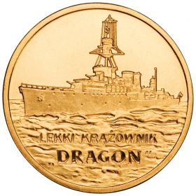 Легкий крейсер "Дракон" 2 злотых 2012