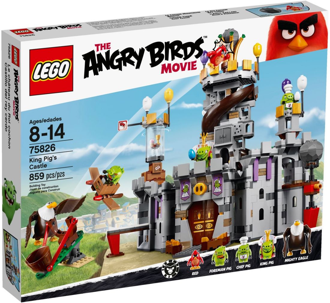 75826 Замок короля свинок ЛЕГО Angry Birds