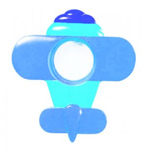 Гипсовый светильник SV 7507 Blue