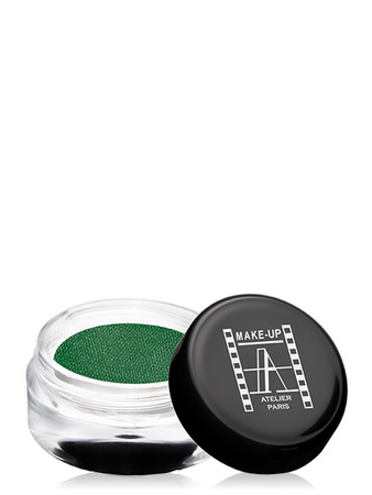 Make-Up Atelier Paris Cream Eyeshadow ESCVT Leaf green Тени для век кремовые зеленый лист