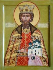 Икона Владимир Новгородский (рукописная)