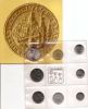 Набор монет и почтовых марок Сан-Марино 1972(запайка + буклет)