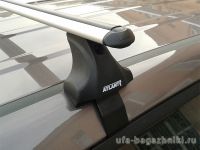 Багажник на крышу Toyota Hilux, Атлант, аэродинамические дуги