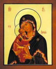 Донская икона Божией Матери (рукописная)