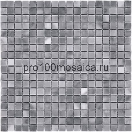 M033-15P (Bardiglio Nuvolato) Мозаика Мрамор 15*15 ADRIATICA 305*305*10 мм (NATURAL)