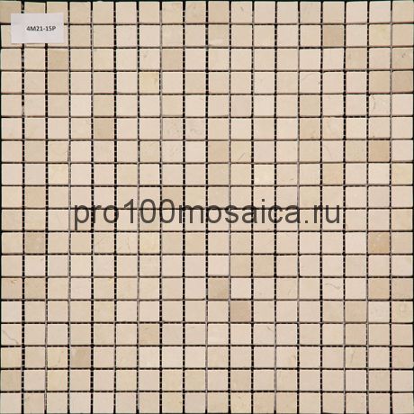 4M021-15P Мозаика Мрамор 15*15 I-Тilе 298*298*4 мм (NATURAL)