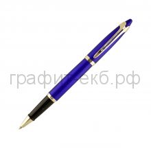 Ручка шариковая Waterman Ici Et La синяя/хром W1463531