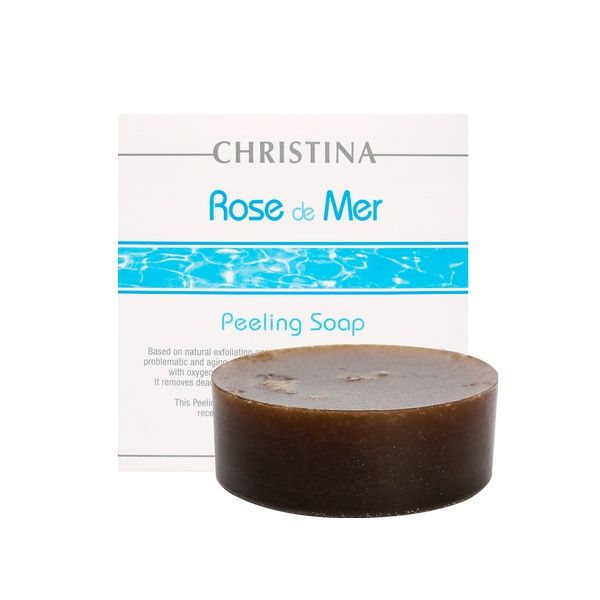 Пилинговое мыло для лица Rose de Mer Christina (Роз Де Мер Кристина) 55 мл