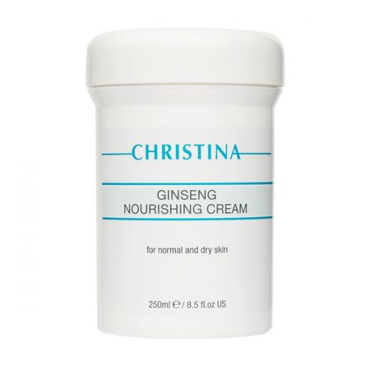 Питательный крем для нормальной кожи лица Женьшень Christina (Кристина) 250 мл