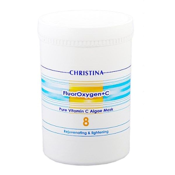 Водорослевая маска с витамином С FluorOxygen+C Christina (ФлюрОксиген Кристина) 500 мл