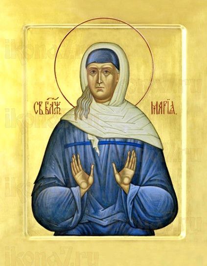Икона Мария Дивеевская (рукописная)