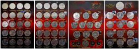 Набор юбилейных монет СССР, 64шт в блеске