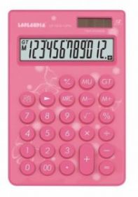 Калькулятор настольный, 12 разрядов, розовый (арт. LP-1010-12PN) (12549)