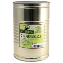 Оливки  черные Vittoria Белла ди Чериньола - 2,5 кг (Италия)