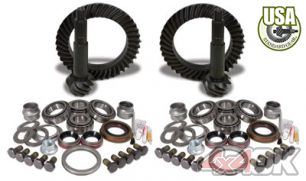USA Standard Gear & Install Kit package for Jeep TJ Rubicon, 4.56 ratio