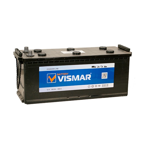 Автомобильный аккумулятор АКБ Vismar (ВИСМАР) 6СТ-140 140Ач о.п. (3) (евро)