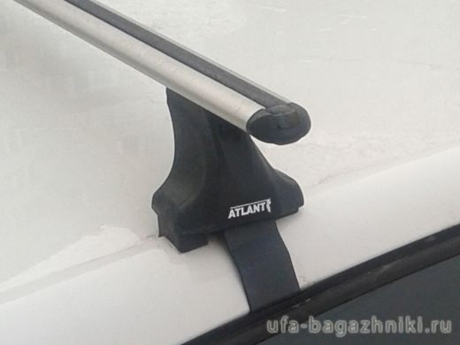 Багажник на крышу Citroen C4 sedan / hatchback c 2011 г., Атлант, аэродинамические дуги, опора Е