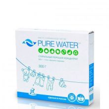 Стиральный порошок Pure Water для хлопка, льна и синтетики БИО - 300 г (Россия)