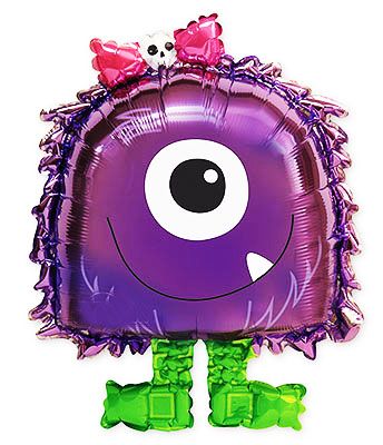 Ходячий шар Фиолетовый монстр (52/132 см)