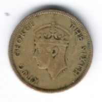 10 центов 1949 г. Гонконг
