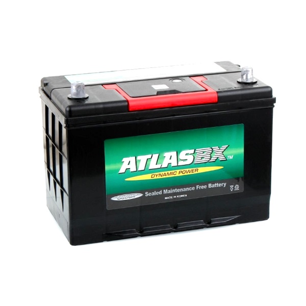 Автомобильный аккумулятор АКБ ATLAS (Атлас) MF60046 100Ач п.п. нижнее крепление