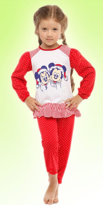 Пижама для девочки 1-2 лет