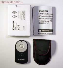 Пульт управления ИК RC-6 для Canon