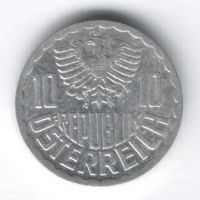 10 грошей 1993 г. Австрия