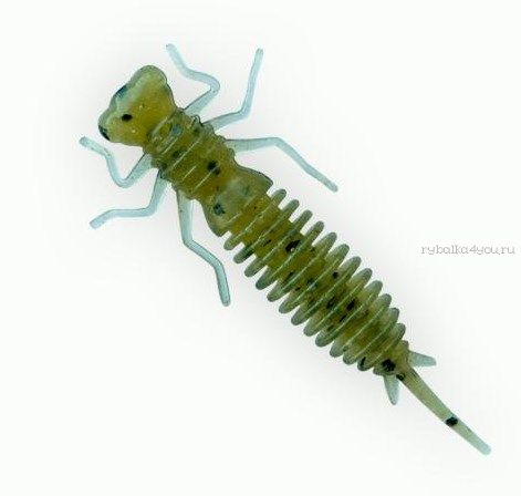 Слаг Fanatik Larva 1,6" 40 мм / цвет - 001(упаковка 10 шт)