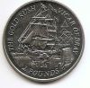 Золотая Лихорадка — Корабль "Викарий из Брея " 2 фунта Фолклендские Острова 2000
